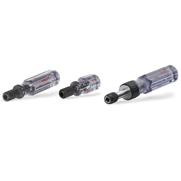 Connext1, 2, 3 Quick Change Nut Driver Handle, PK 3